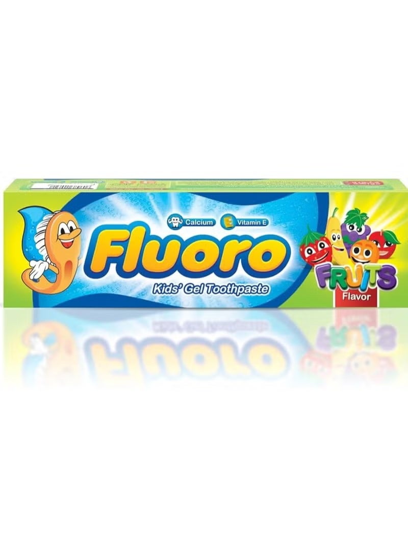 Fluoro Eva Fruits Toothpaste -50G