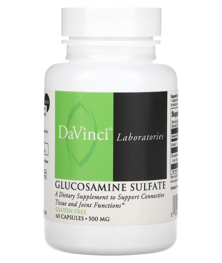 DaVinci Laboratories Glucosamine Sulfate 500 mg 60 Capsules