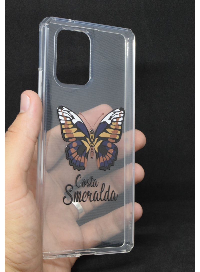 BORTONY Samsung Galaxy A91 Case Compatible for Women Girls Unique Design TPU Shockproof Protective Cover - Image 2