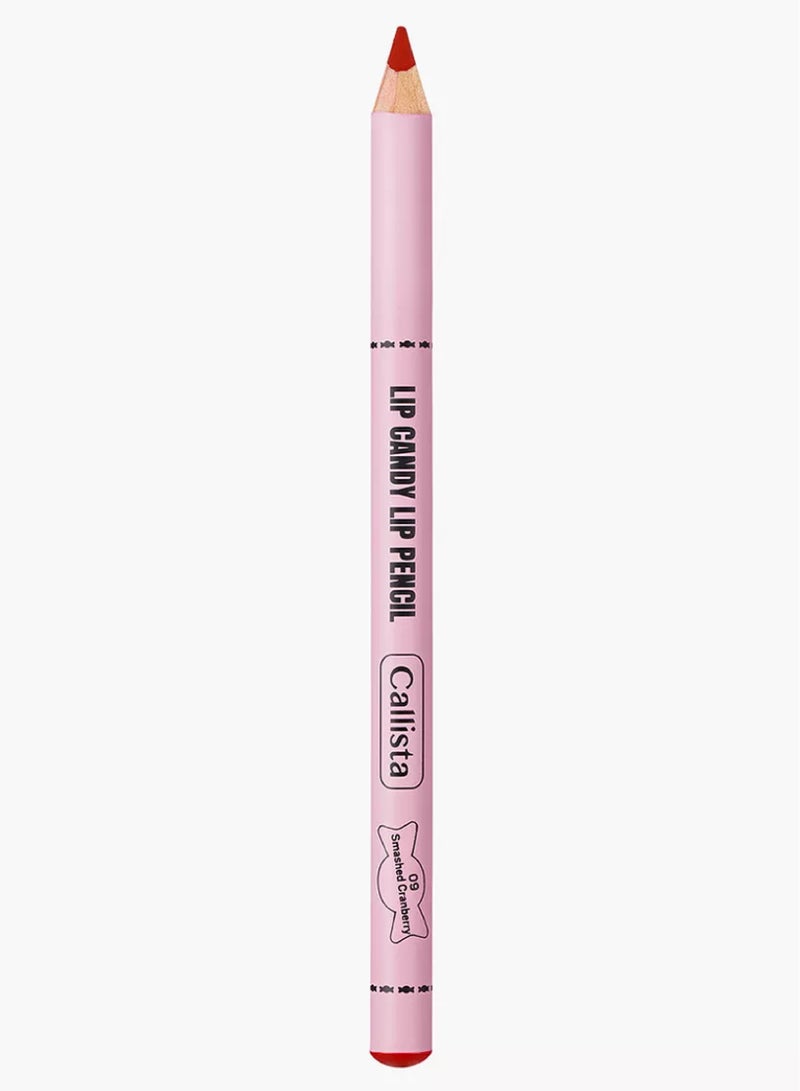 Callista Lip Candy Lip Pencil 09 Smashed Cranberry - Image 1