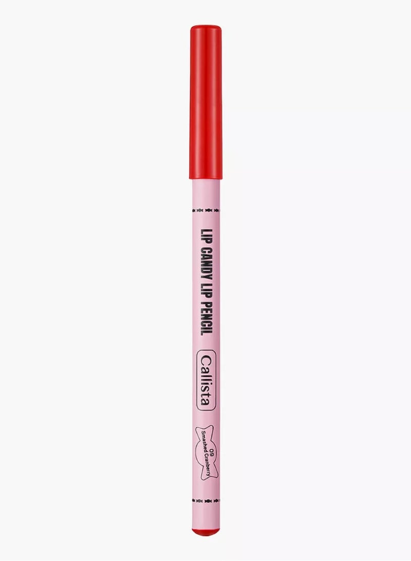 Callista Lip Candy Lip Pencil 09 Smashed Cranberry - Image 2