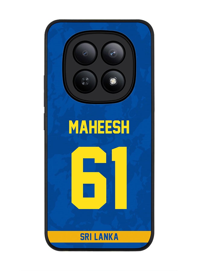 For Xiaomi Redmi Note 15 5G / Poco M8 Case,Slim fit Camera Protection, Shockproof Thin Phone cover  - Sri lanka Maheesh Theekshana, Jersey No 61