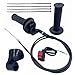 Aniro Moto New Upgrade Sets Mini Bike 22mm Twist Throttle Accelerator Handle Grips Assembly fits for Most of 50cc 110cc 125cc 250cc Coleman CT200U MB200 CT200UEX BT200X Baja Warrior Motovox Dirt Pocket Bike - Image 2