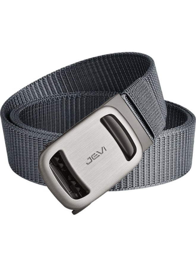 Jevi Men'S Automatic Buckle Canvas Belt, Casual Tactical Belt For Young And Middle-Aged, Trendy Denim Jeans Belt, Valentine'S Day Gift - Image 3