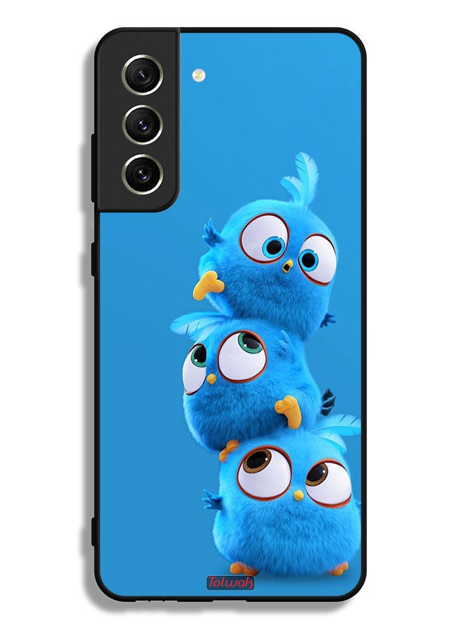 Tolwak Samsung Galaxy S21 FE 5G Protective Case Cover Cute Birds - Image 3