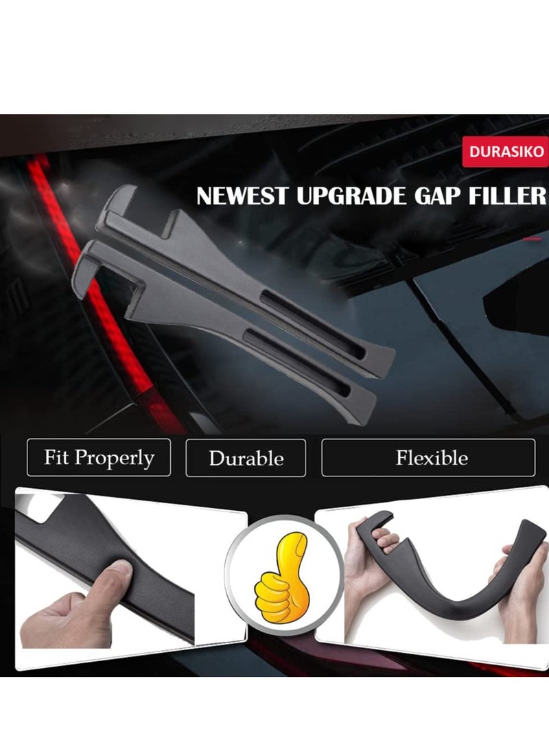 2 in 1 Car Seat Gap Organizer - Black - Universal Fit, Storage Pockets Adjust, 2 Set Car Seat Crevice Storage Box, Helps Reduce Distracted Driving & Holds Phone, Money, Cards, Keys, Remote - Image 2