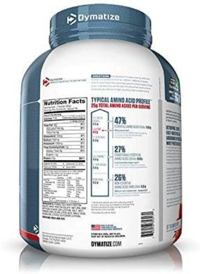 Dymatize ISO 100 – Strawberry – 5 LB (2.3 KG) - Image 2