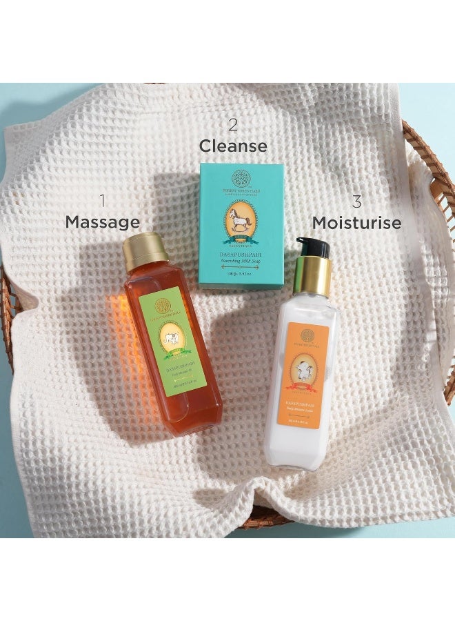 فورست اسينشالز مصل تدليك الجسم للأطفال من فورست إيسينشيالز داسابوشبادي مع السمن النقي - 200 مل - Image 4