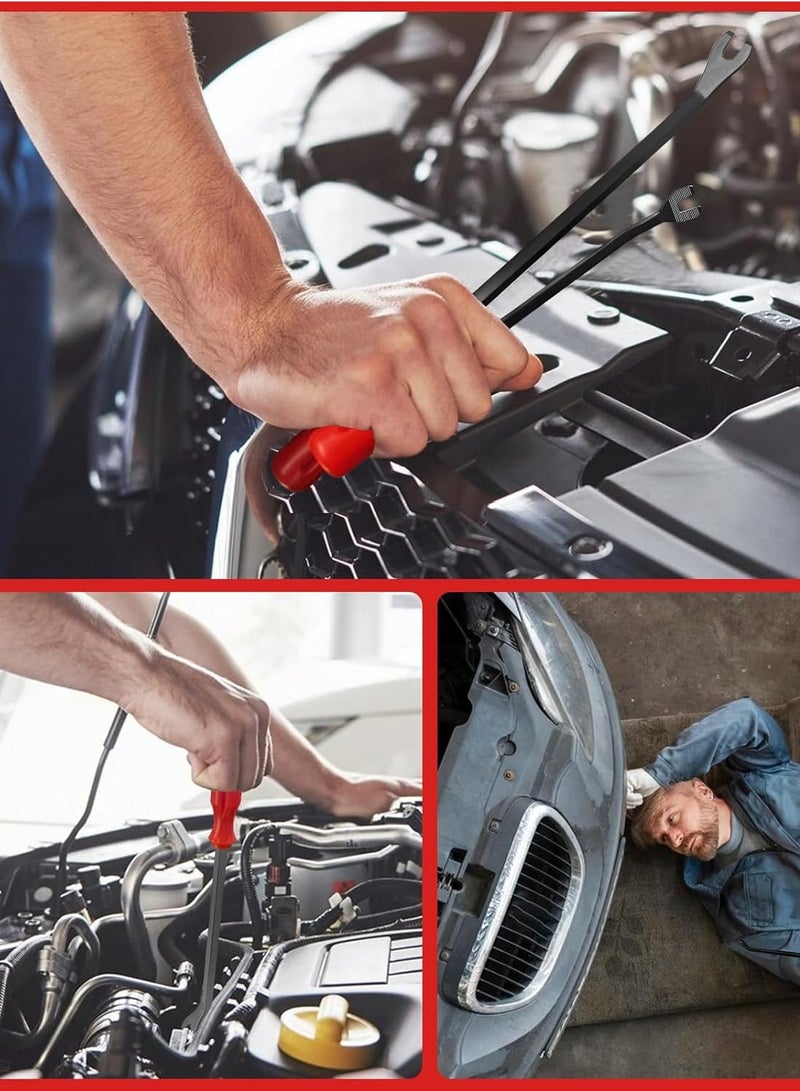 general 3 Pcs Auto Clip Pliers Set and Fastener Remover,Car Trim Rivet Removal Pry Tool Repair Kit with Storage Bag for Automotive Door Panel,Upholstery - Image 5