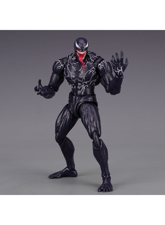 General Venom 2 Symbiote Marvel Universe Extraordinary Spider-Man Venom Movable Movie Desktop Model Toy Gift for Family and Friends  - Image 2