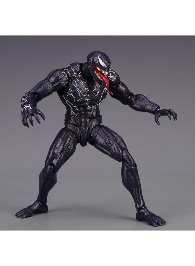 General Venom 2 Symbiote Marvel Universe Extraordinary Spider-Man Venom Movable Movie Desktop Model Toy Gift for Family and Friends  - Image 3