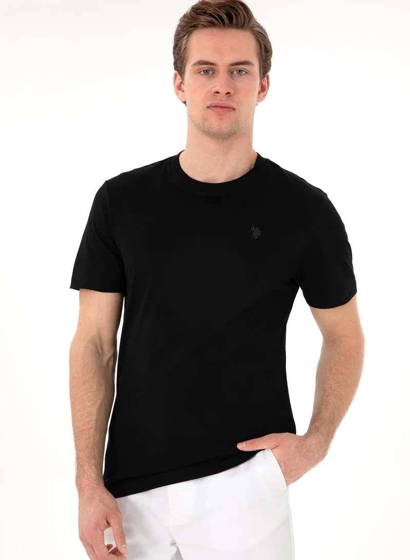 U.S. Polo Assn. Men's Embroidered Logo Regular Fit Crew Neck T-Shirt