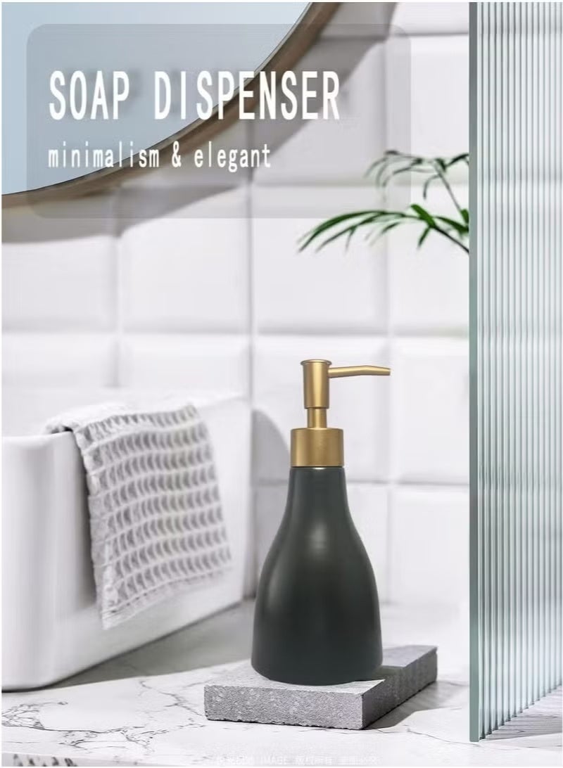 مخروط على شكل صابون موزع أسود - Image 5