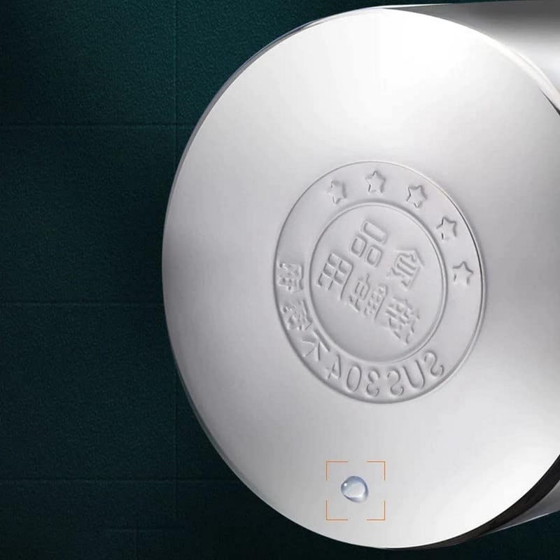 RENARSH وعاء قلي عميق متعدد الاستخدامات مع سلة تصفية أدوات المطبخ من الفولاذ المقاوم للصدأ مع مقابض وعاء طهي للمطاعم والتخييم والطهي في المطبخ، النمط C - Image 4