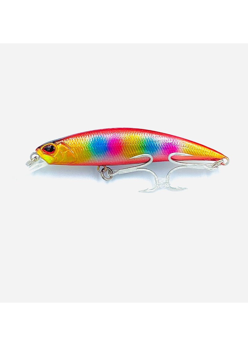oakura Brute Fishing Lure Bkk Triple Hook - 90Mm Length, 19G Weight, Vibrating Sinking Action, Low Air Resistance Design, 10 Mesmerizing Colors  - Image 1