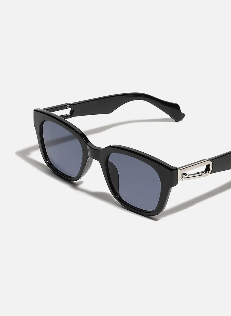 Haute Sauce Black Wayfarer Sunglass