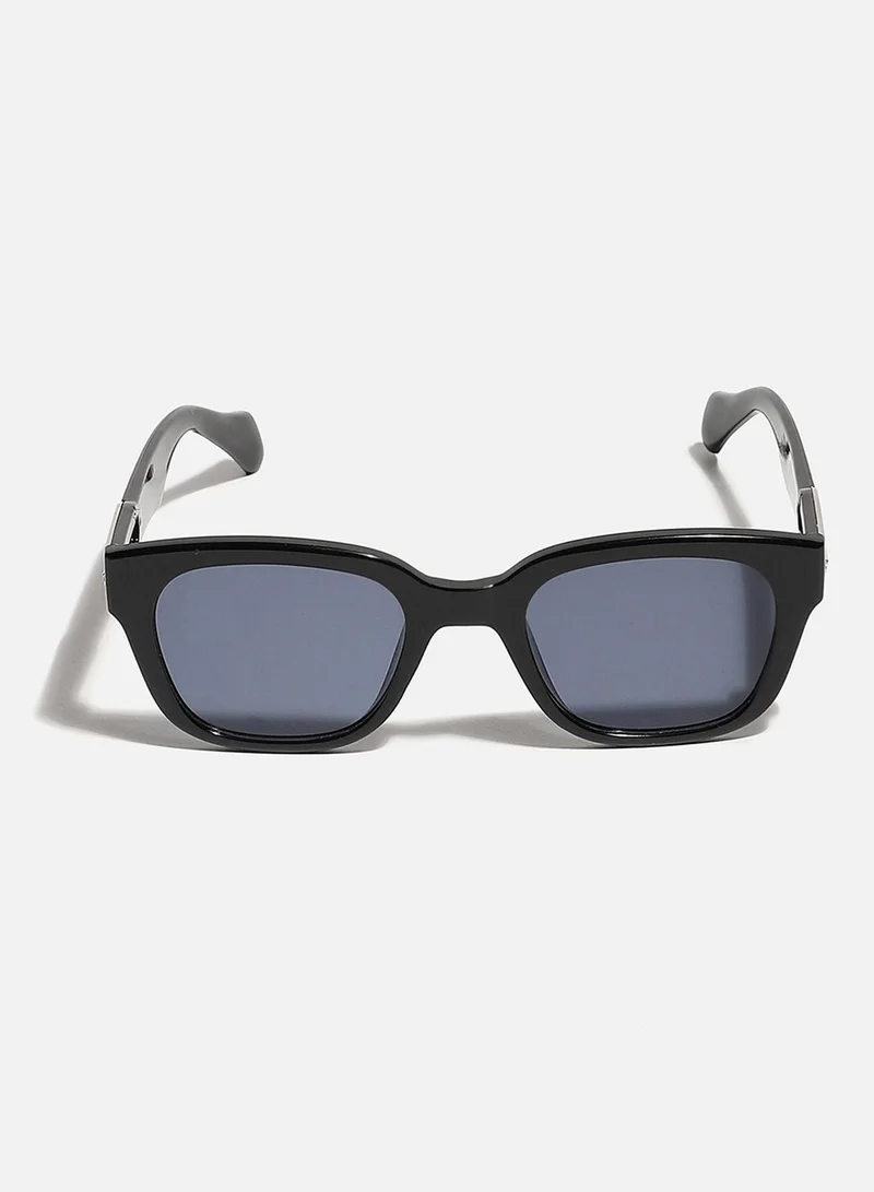 Haute Sauce Black Wayfarer Sunglass
