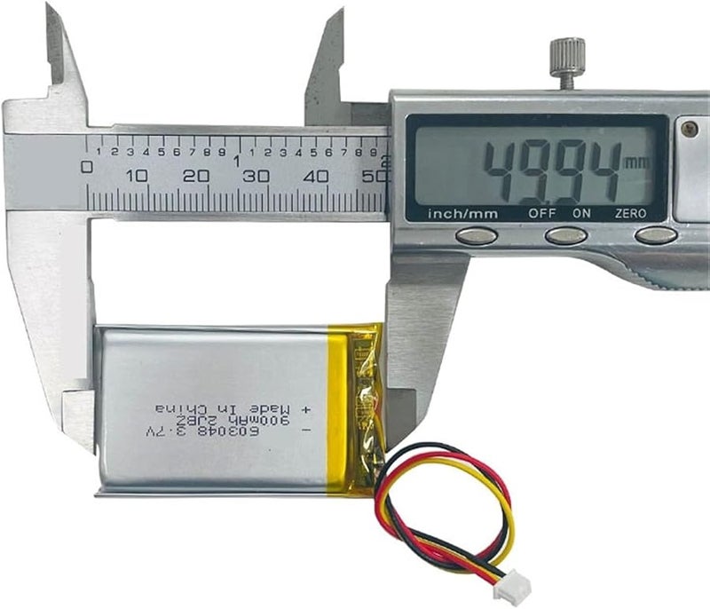 3.7V 900mAh Rechargeable Lithium Ion Battery 1PCS For RC Toys Drones Cameras - Image 3