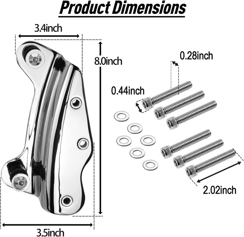 VASTMT Premium Custom 4-Point Docking Hardware Kit for Harley Touring 2009-2013 - Image 2