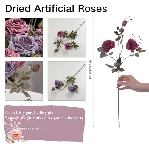 ASTRYAS Artificial Flowers, 10Pcs Faux Flowers Kiku Fake Mini Chrysanthemums Floral Stems Mix Daisy Flowers for Spring DIY Bouquet Centerpieces Wedding Fillers Arrangements Home Decorations - Image 4