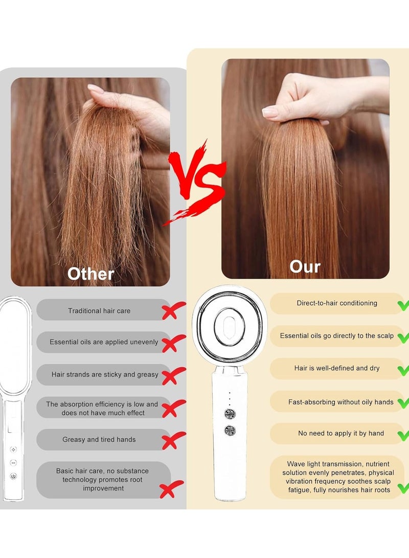 general Electric Hair Oil Applicator, Red Light Hair Scalp Massager, Red Light Therapy Hair Scalp Massage Comb, Scalp Massager Hair Growth - Image 4