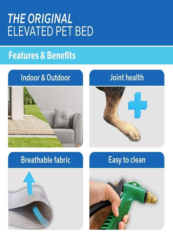 Coolaroo Original Pet Bed Replacement Cover - Brunswick Green - Small (28" x 21.5") - Image 3