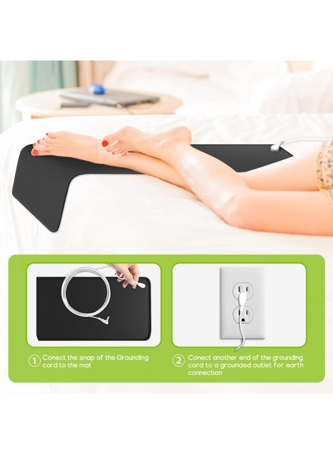 Grounding Mat Universal Pad for Foot, Computer & Bed, 39 x 11.8 Inches - Image 5