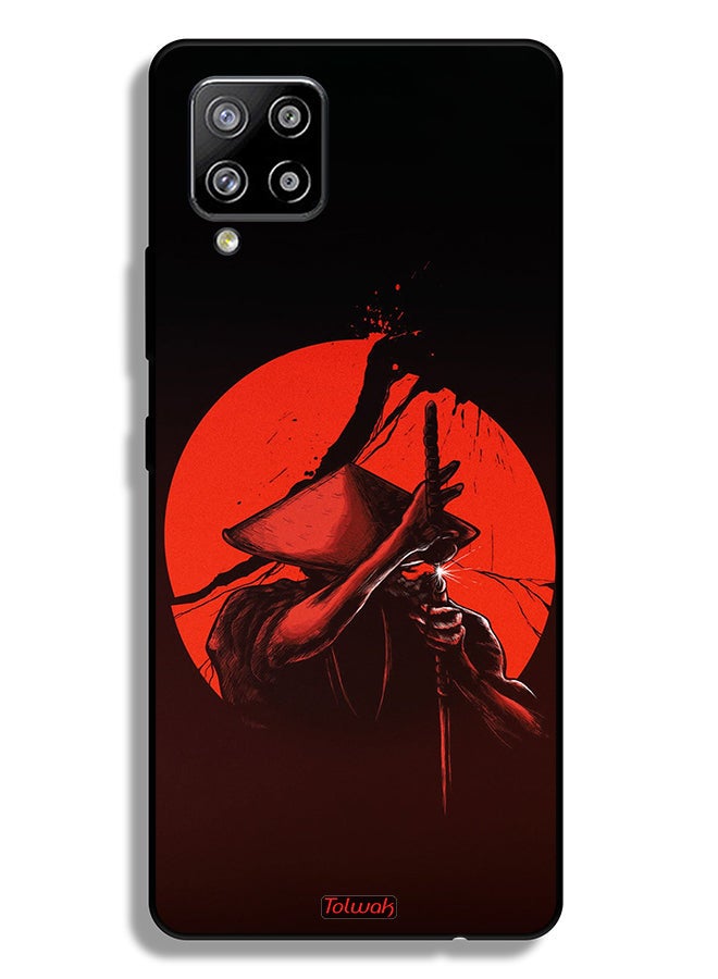 Tolwak Samsung Galaxy A42 5G Protective Case Cover Sword Warrior - Image 1