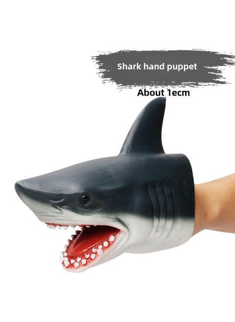 Dinosaur Hand Puppet T-Rex Shark Head Toy Shark puppet