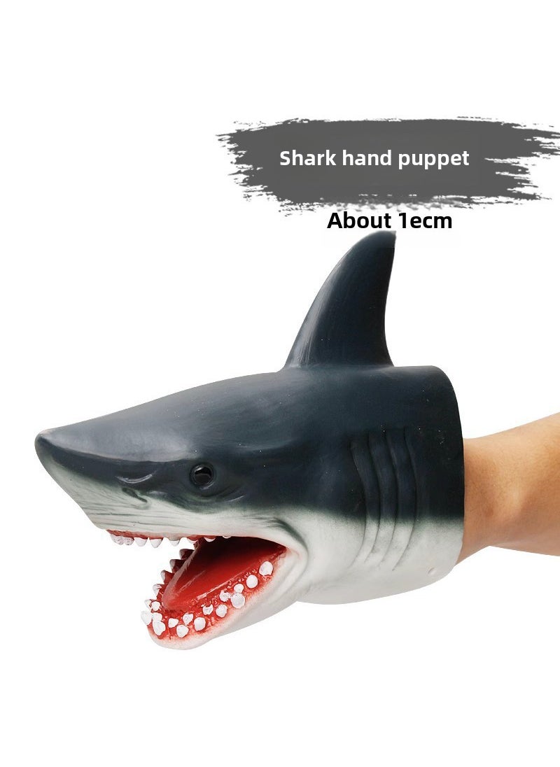 Dinosaur Hand Puppet T-Rex Shark Head Toy Shark puppet