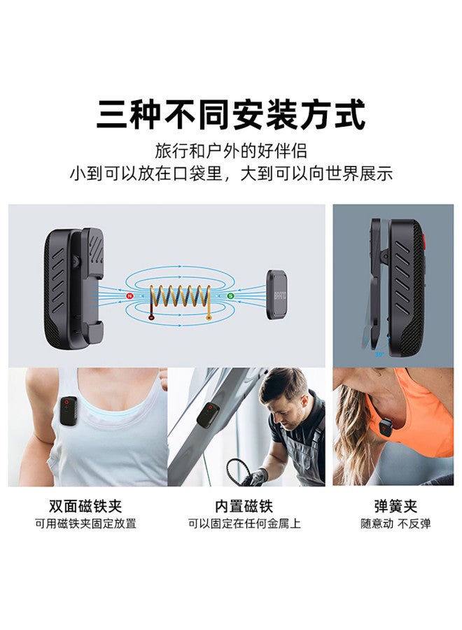 PEAK Sports Bluetooth Mini Wireless Stereo Portable Outdoor With Long Battery Life And Loud Volume - Image 4