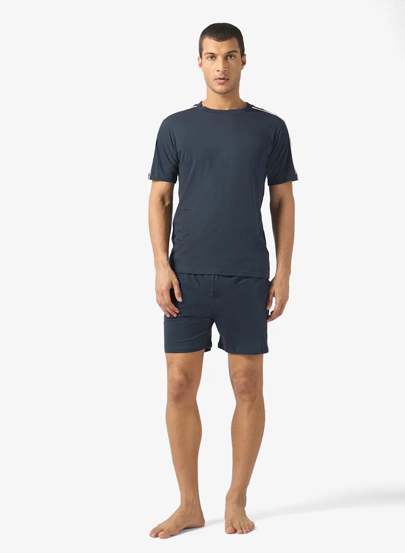 روبرت وود Short Sleeve T-Shirt With Shorts Pyjama Set