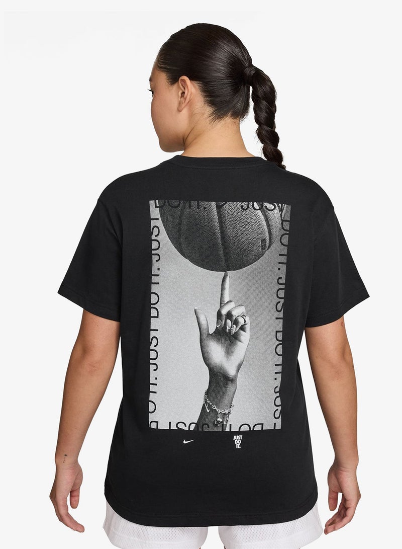 Nike Basketball Photo Boyfriend T-Shirt - Image 2