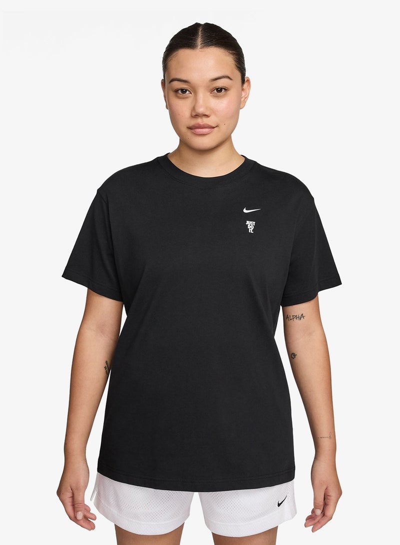 Nike Basketball Photo Boyfriend T-Shirt - Image 1