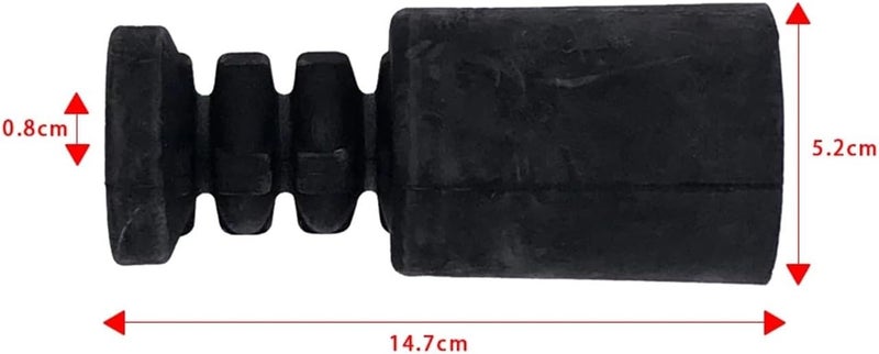 Wivplex Car Front Shock Absorber Buffer Rubber Boot - Image 2