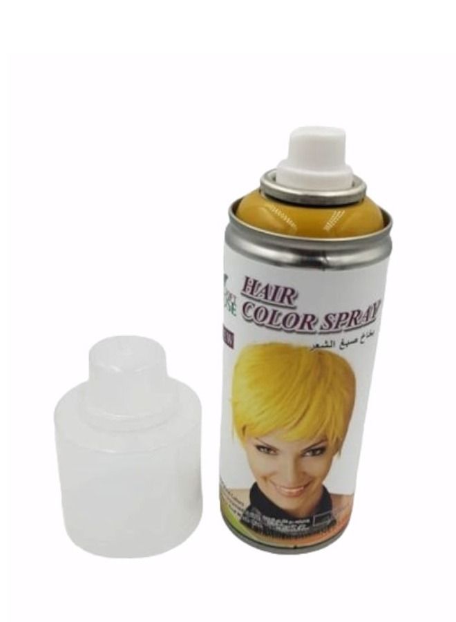 soft rose Hair dye spray yellow 138 ml - Image 3
