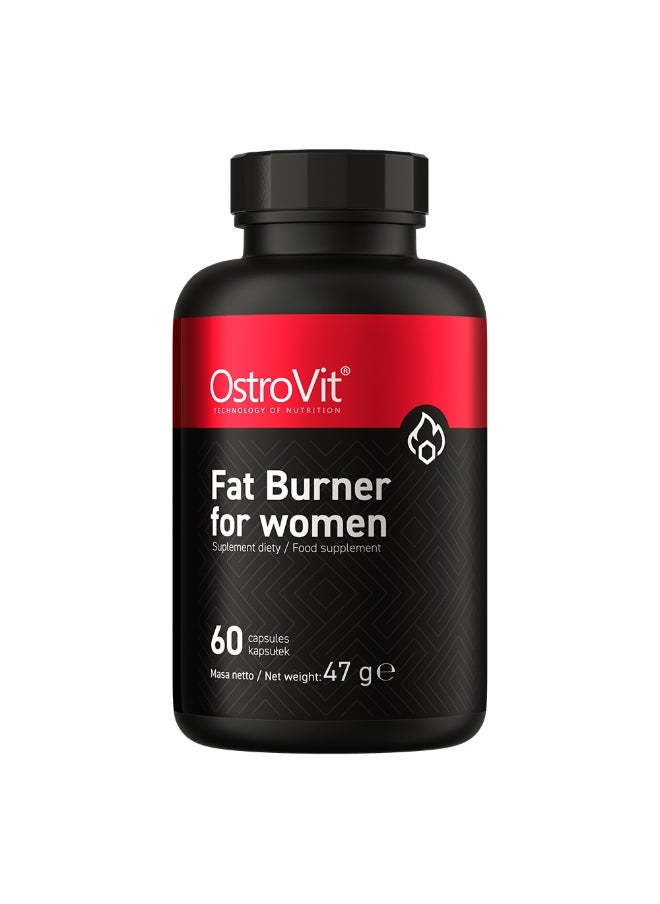 OstroVit Ostrovit, Fat Burner For Women, 60 Caps, 30 Servings  - Image 1
