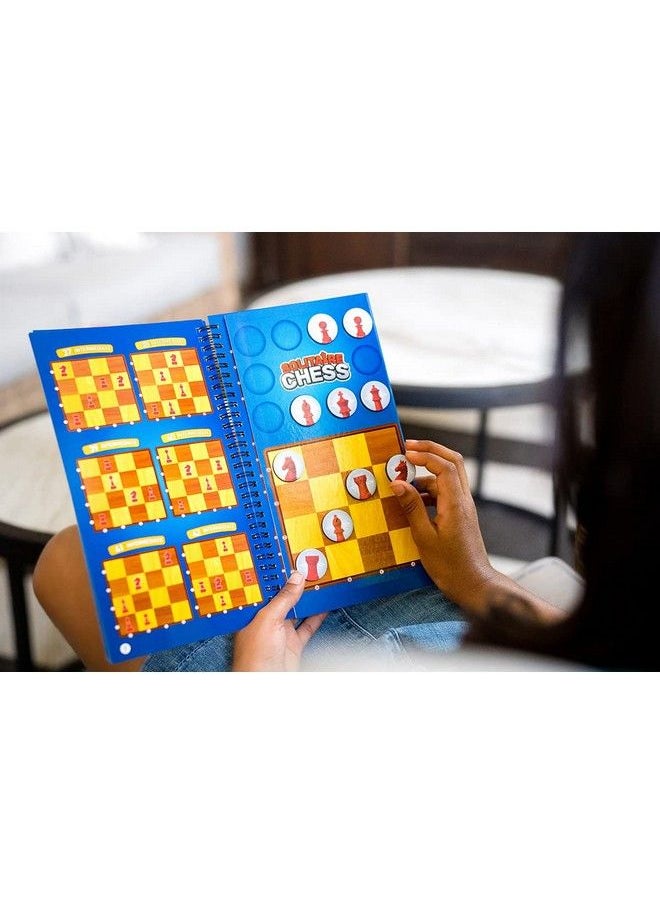 Think Fun Thinkfun Solitaire Chess Magnetic Travel Puzzle Logic Game And Stem Toy For Kids And Adults Age 8 And Up  - Image 4