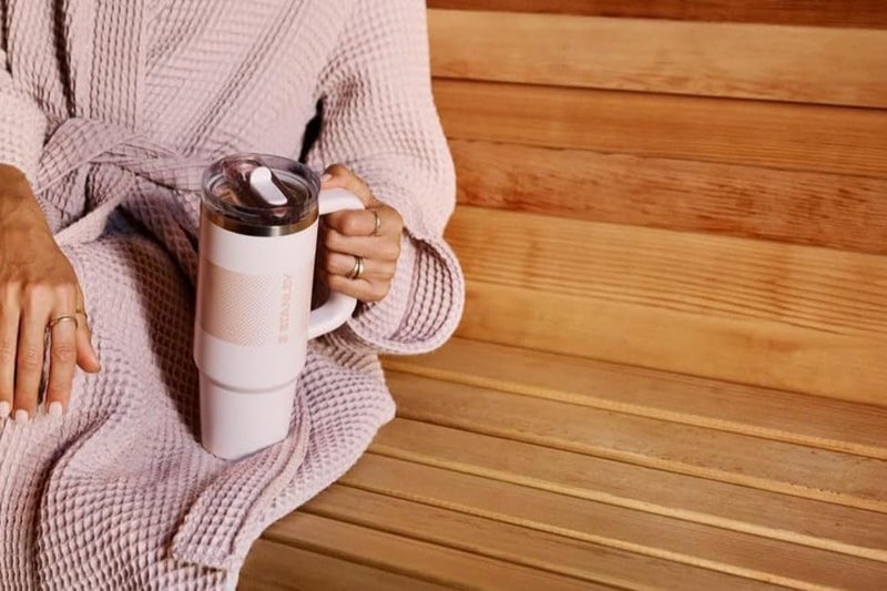 Stanley Stanley Quencher ProTour Flip Straw Tumbler with Leakproof Lid 30 oz | Built-In Straw & Handle | Cupholder Compatible for Travel | Insulated Stainless Steel Cup | BPA-Free | Rose Quartz - Image 2