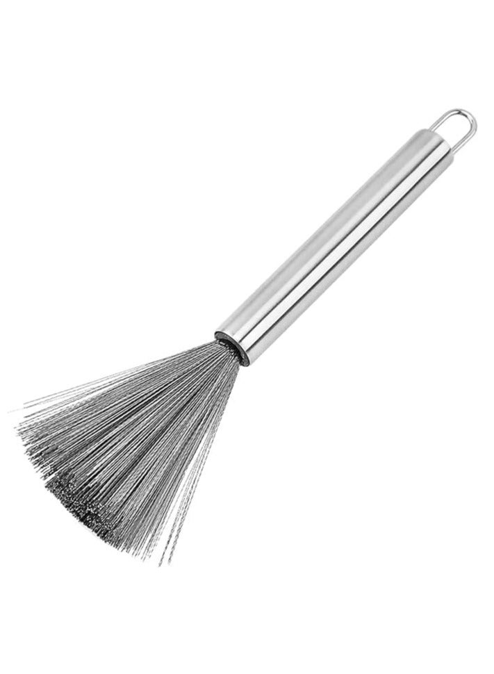 Wire Grease Brush for Cleaning Aluminum Cookware and Grills, with Non-Slip Handle and Durable Steel Bristles - 222 - Image 3