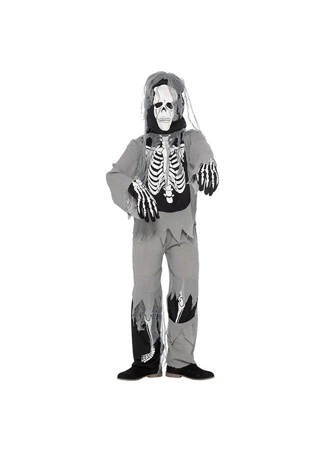 Mad Costumes - Ghostly Skeleton Kids Halloween Costume - Image 1
