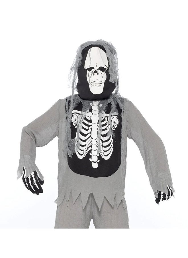 Mad Costumes - Ghostly Skeleton Kids Halloween Costume - Image 1
