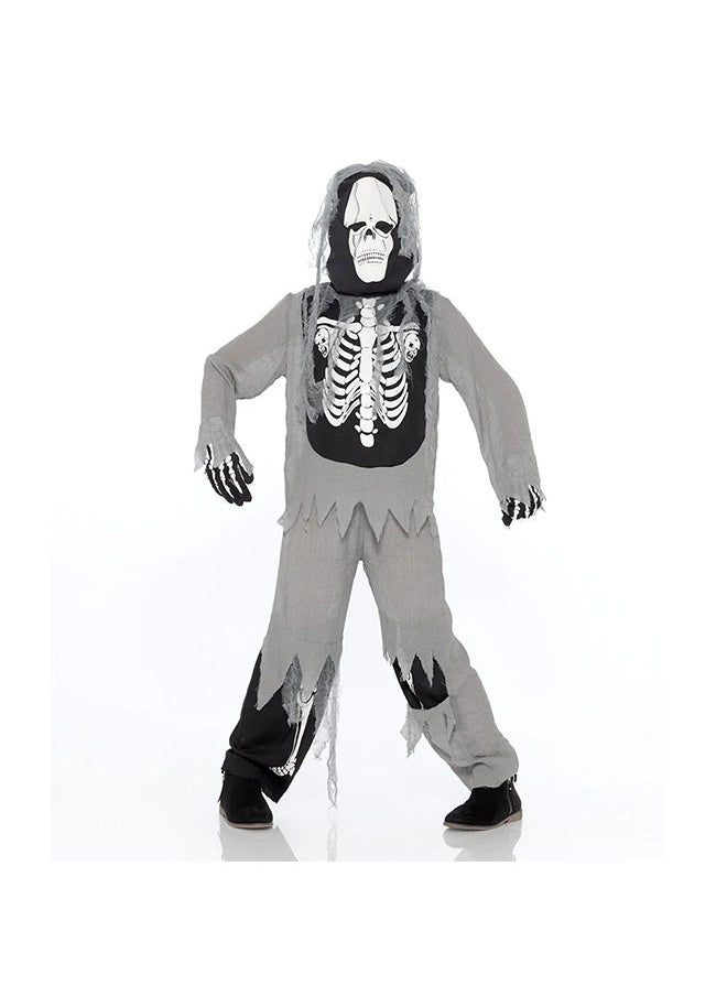 Mad Costumes - Ghostly Skeleton Kids Halloween Costume - Image 1