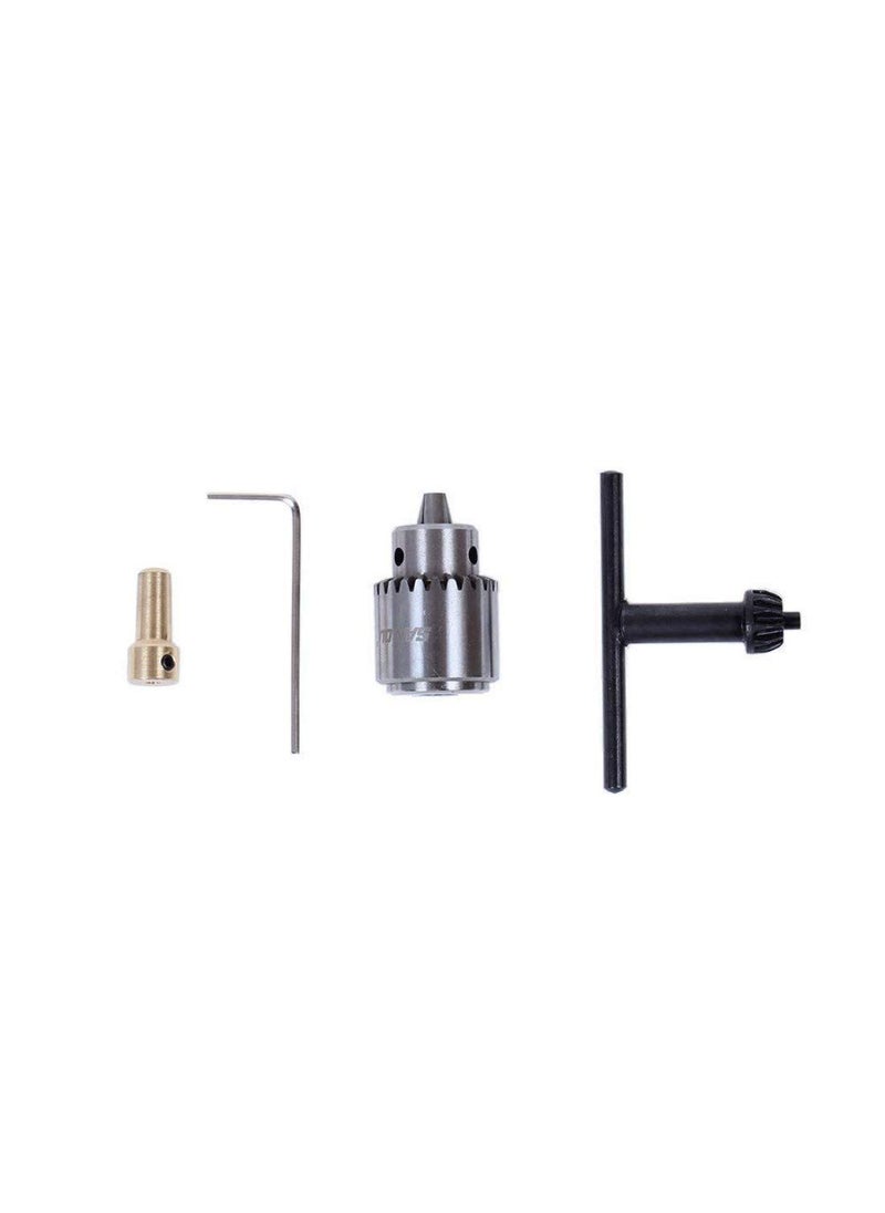 DIY Crafts Diy Crafts 10260 Steel Mini Dc 12v Electric Hand Drill Motor Pcb and Twist Drills Set 0.01-0.16 Jt0 Chuck, Multicolor, 14 Piece  - Image 4