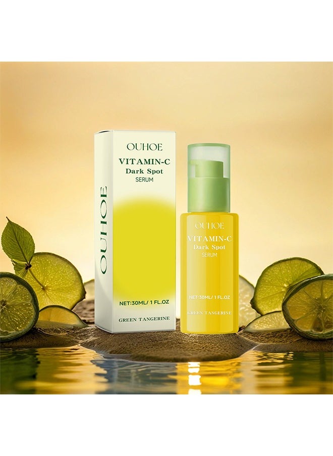OUHOE - Vitamin C Dark Spot Serum,Niacinamide acid Help Fade Sun Spots and Dark Spot,For Face & Neck and Eye Care Organic Anti-Aging Serum (30ml) - Image 1
