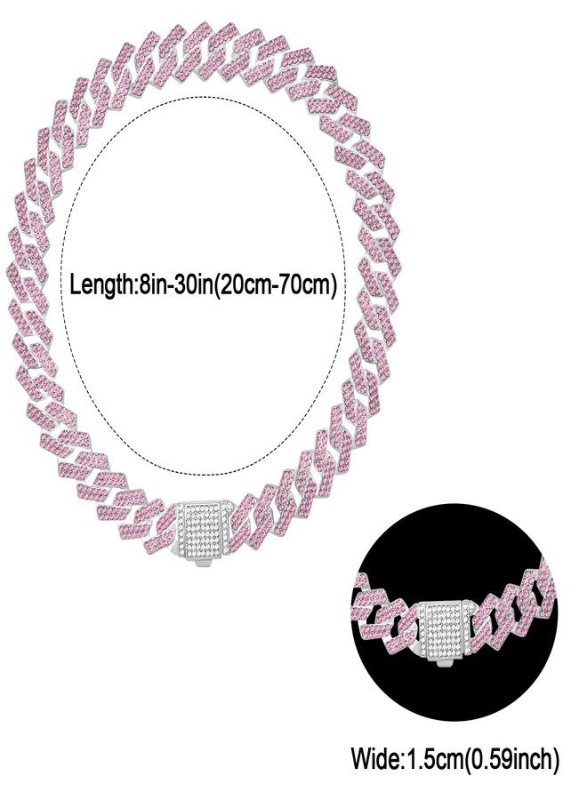 كولودوغو سلسلة معدنية مرصعة بالألماس لتدريب الكلاب، مزودة بإبزيم آمن، مناسبة للكلاب الكبيرة والمتوسطة الحجم. - Image 4