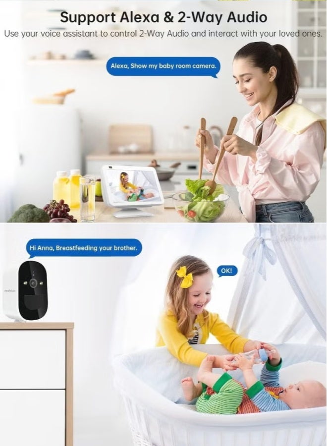 AROAQ Solar Security Camera Wireless Outdoor – 1080P HD WiFi Camera with PIR Motion Detection, Siren Alarm, Night Vision, 2-Way Audio, Solar Powered, IP65 Waterproof - Image 4