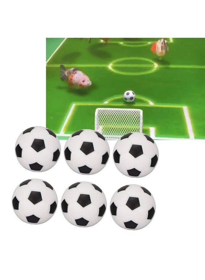 GLOGLOW Mini Soccer Aquarium Decoration, 10Pcs Fish Soccer Decoration Lifelike Shape Floating Fish Soccer Decoration For Aquarium Decoration (S)  - Image 3