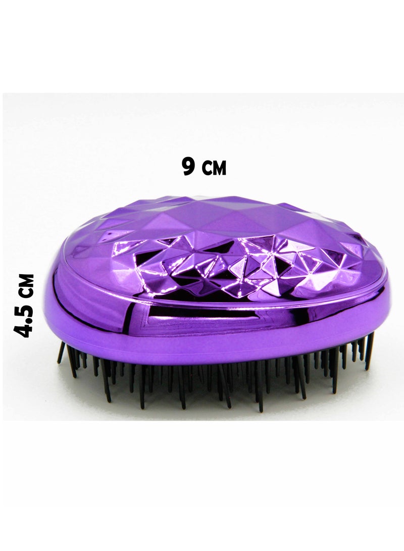 Prime Mini Hair Brush Styling Detangler Hair Scalp Massage Comb for Home Use - Image 3