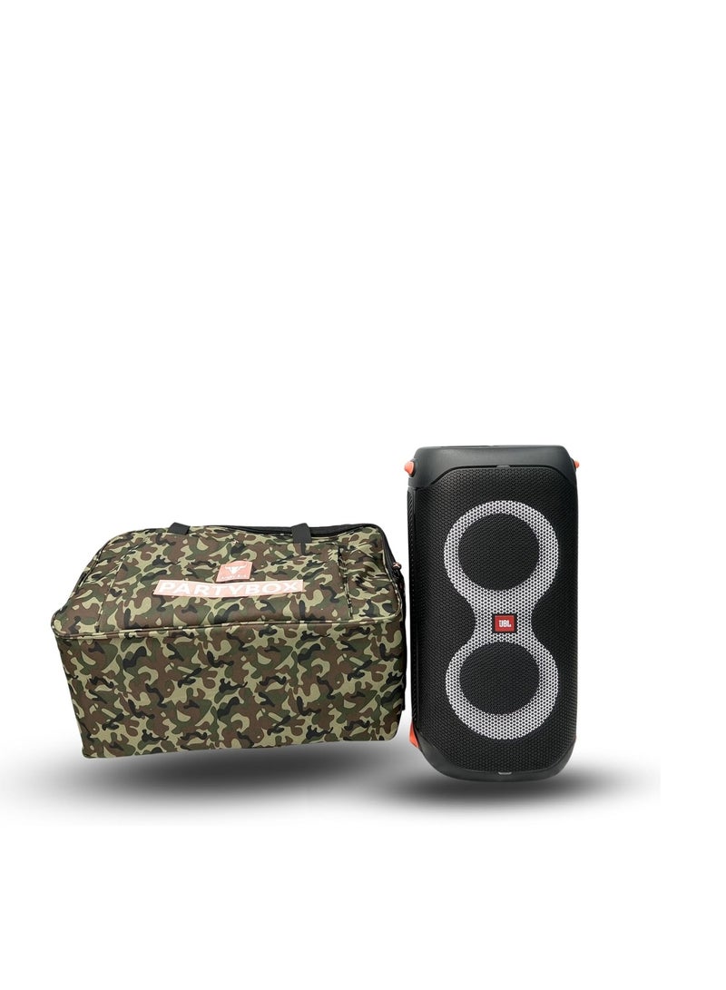 أنجري بول حقيبة تخزين آمنة لسماعات الصوت مع حزام عملي وحقيبة سفر متوافقة مع (JBL PARTYBOX 110 BAG ARMY-B) - Image 3